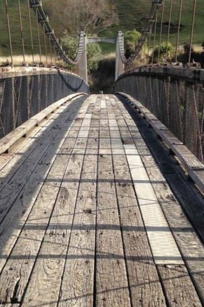 Springvale Suspension bridge