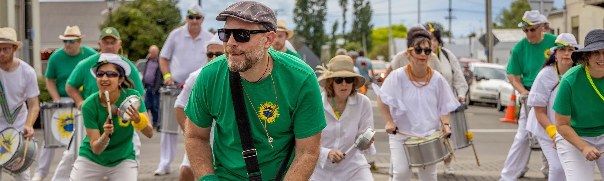 Marton market day brazilian group