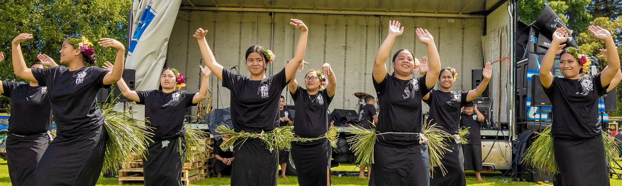 Marton market day pasifika group