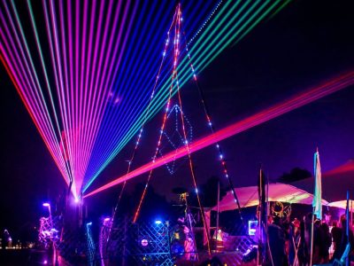 Kiwiburn night show