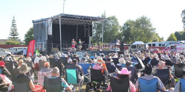 Marton country music stage