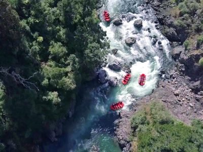 Rivervalley rafting rapids