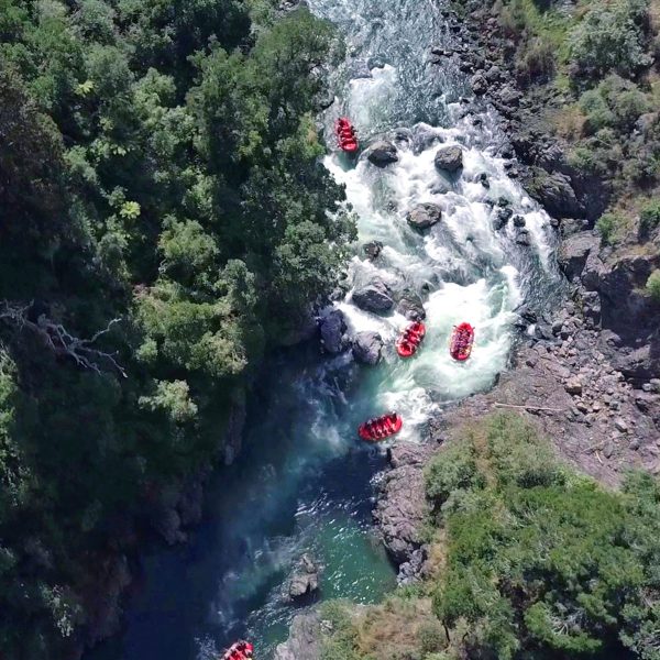 Rivervalley rafting rapids